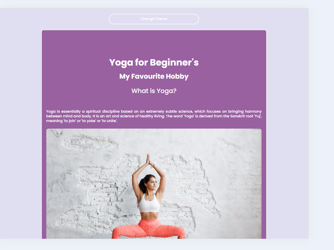 yoga project preview